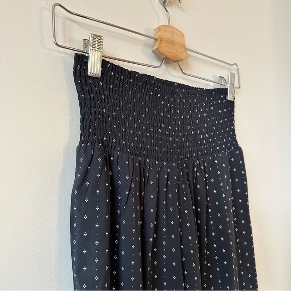 HATCH MATERNITY WEEKEND PANTS BLACK DECO  PRINT (Size:0) - Picture 7 of 13